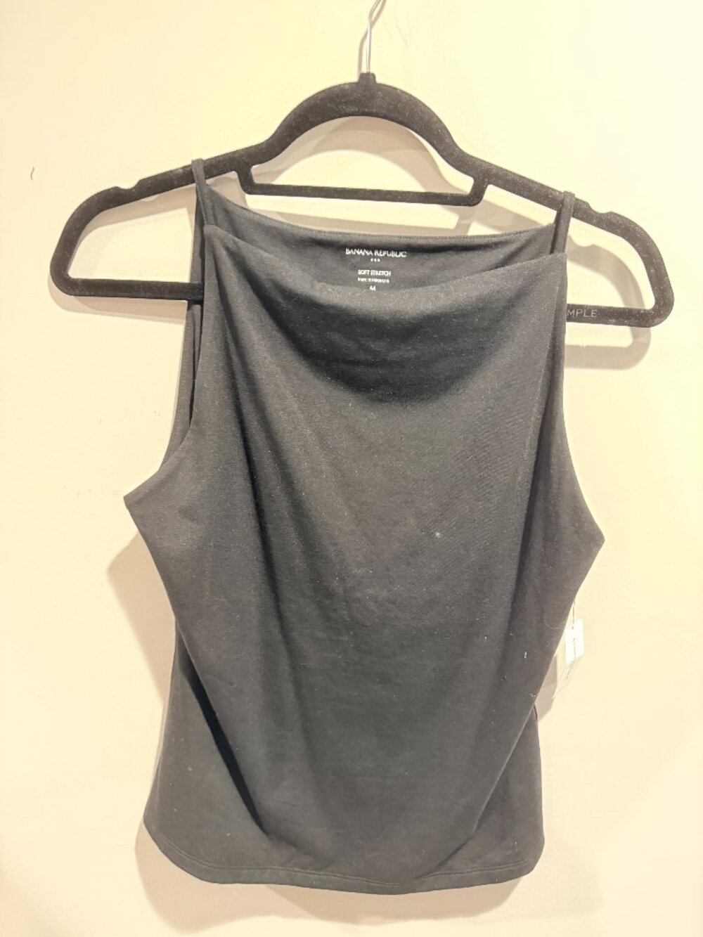 NEW! Black High Neck Tank Top